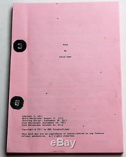 FURY 2013 Movie Script Screenplay, Small Pocket Size Brad Pitt, Shia LaBeouf