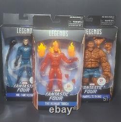 Fantastic Four THING HUMAN TORCH WALGREENS EXCLUSIVE Disney MOVIE LEGENDS Marvel