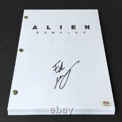 Fede Alvarez Signed Full 107 Page Alien Romulus Movie Script Psa Dna Autograph