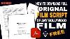 Film Scripts Kaise Download Karen Bollywood Full Original Film Script 2019