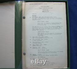 Film Serial RADAR PATROL VS SPY RING Original Script