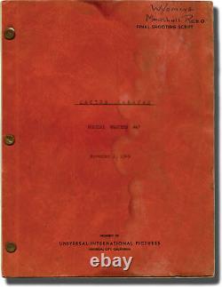 Film Westerns CACTUS CARAVAN Original screenplay for the 1950 short #137478