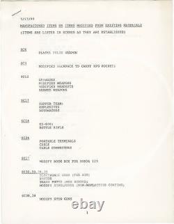 Film scripts TERMINATOR 2 JUDGMENT DAY Archive of material for the 1991 #139828