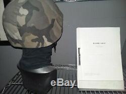 Film used Daybreakers Prop Vampire Soldier Helmet & Script. Screen Matched