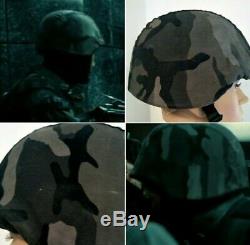 Film used Daybreakers Prop Vampire Soldier Helmet & Script. Screen Matched