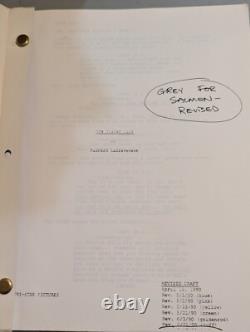 Fisher King 1991 Original Movie Script Revised Robin Williams Jeff Bridges
