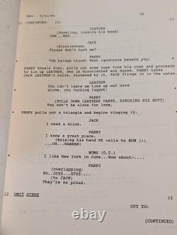 Fisher King 1991 Original Movie Script Revised Robin Williams Jeff Bridges
