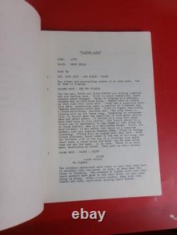Flaming Star Movie Script Elvis Presley Original Vg+