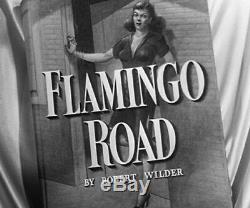 Flamingo Road Authentic Movie Prop Book For Titles Joan Crawford Warner Brothers