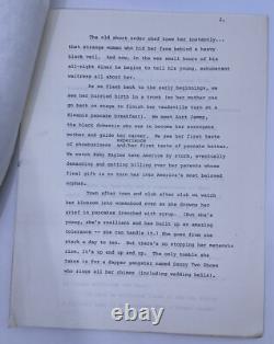 Flapjack Floozy Teri Garr 1988 TV Movie Script Lot Tom Schiller Sandy Krinski
