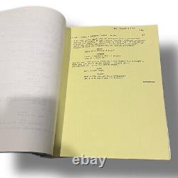 Fools Rush In Salma Hayek Original Script Screenplay Color Revisions Movie Prop