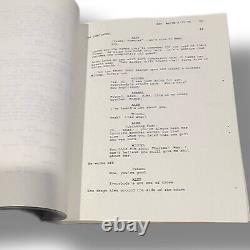 Fools Rush In Salma Hayek Original Script Screenplay Color Revisions Movie Prop