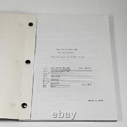 For Love Of The Game Movie Script 1995 Original Kevin Costner