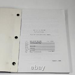 For Love Of The Game Movie Script 1995 Original Kevin Costner