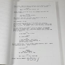 For Love Of The Game Movie Script 1995 Original Kevin Costner