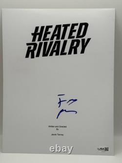 Francis Armaud Signed Script Heated Rivalry JSA COA Full Movie Screenplay Auto