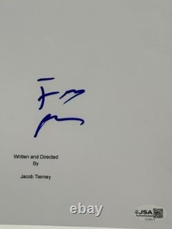 Francis Armaud Signed Script Heated Rivalry JSA COA Full Movie Screenplay Auto