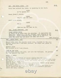 Francis Ford Coppola CONVERSATION Original screenplay for the 1974 film #160127