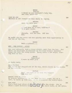 Francis Ford Coppola CONVERSATION Original screenplay for the 1974 film #160127