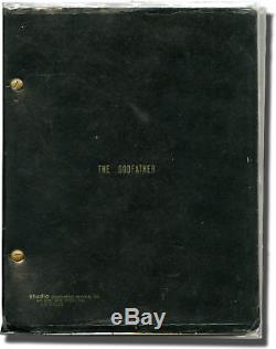 Francis Ford Coppola GODFATHER Original screenplay for the 1972 film #143966