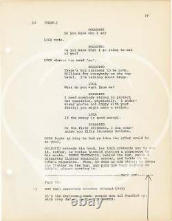 Francis Ford Coppola GODFATHER Original screenplay for the 1972 film #161422