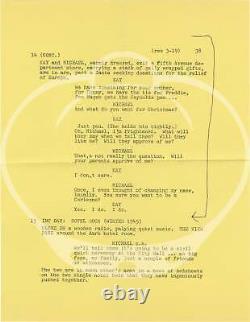 Francis Ford Coppola GODFATHER Original screenplay for the 1972 film #161422