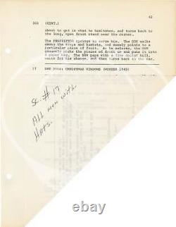 Francis Ford Coppola GODFATHER Original screenplay for the 1972 film #161422