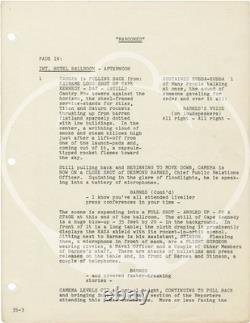 Frank Capra MAROONED Original screenplay for an unproduced film 1965 #150580