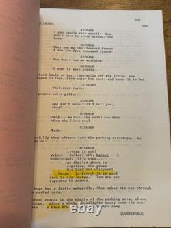 Frantic Movie Original Screenplay Script Harrison Ford