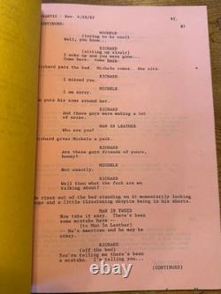Frantic Movie Original Screenplay Script Harrison Ford