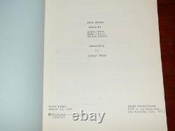 From Beyond Authentic First Draft Movie Script Stuart Gordon Brian Yuzna 1985