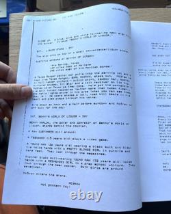 From Dusk Til Dawn Quentin Tarantino Original Movie Script Robert Rodriguez