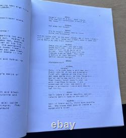 From Dusk Til Dawn Quentin Tarantino Original Movie Script Robert Rodriguez