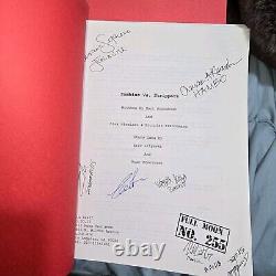 Full Moon Features Signed Zombies Vs Strippers Movie Script Ultra Rare