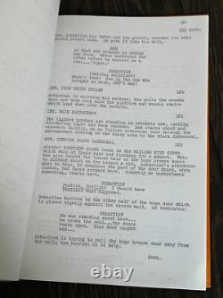 GENE RODDENBERRY SPECTRE Movie Script Nov 12 1976 TV Horror Film