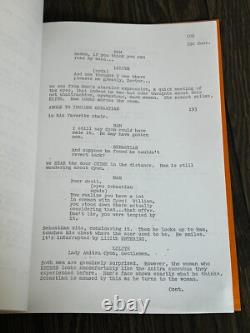 GENE RODDENBERRY SPECTRE Movie Script Nov 12 1976 TV Horror Film