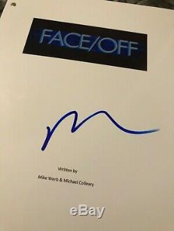 GFA Face/Off Movie NICOLAS CAGE Signed Full Movie Script COA