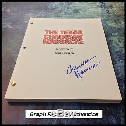 GFA Texas Chainsaw Massacre GUNNAR HANSEN Signed Full Movie Script EJ1 COA
