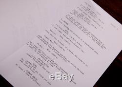 GFA Texas Chainsaw Massacre GUNNAR HANSEN Signed Full Movie Script EJ1 COA