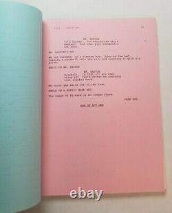GOING HOME / Dalene Young 1999 TV Movie Script, New York City firm or ill father