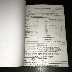 GREASE II 1981 Original Movie Script Eddie Deezen Signed Revised Final Draft COA