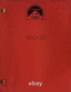 GREASE (Jun 9, 1977) Fourth draft film script by Bronte Woodard