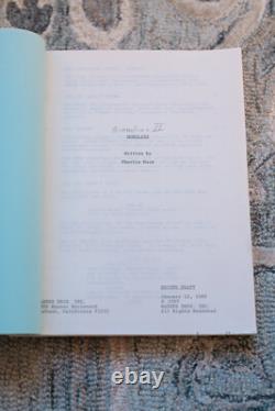 GREMLINS 2 2nd Draft Movie Script MONOLITH Beautiful condition, Horror