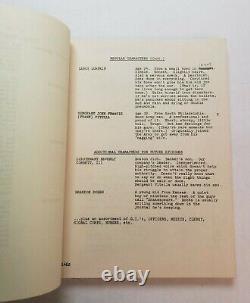 G. I.'s / Phil Hahn 1980 TV Movie Script, JONATHAN BANKS early career acting role