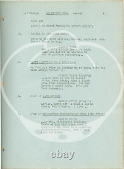 George Marshall MY FRIEND IRMA Original screenplay for the 1949 film #156566