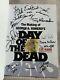 George Romero The Making Of Day Of The Dead Horror Movie Book Signed X 12 Zombie