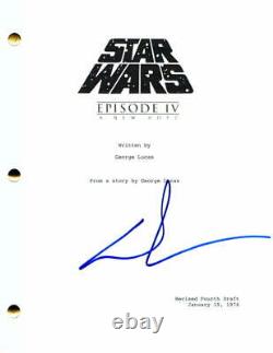 Geroge Lucas Signed Autograph Star Wars Episode IV A New Hope Full Movie Script