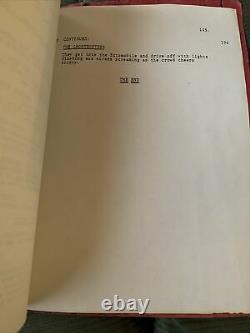 Ghostbusters Movie Screenplay 1983 3rd Revised Script Dan Aykroyd & Harold Ramis