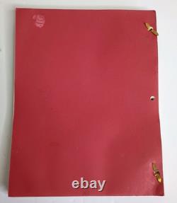 Ghostbusters Movie Script Screenplay 1983 1st Draft Dan Aykroyd & Harold Ramis