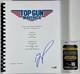 Glen Powell Signed Top Gun Maverick Complete Movie Script Autograph Jsa Coa
